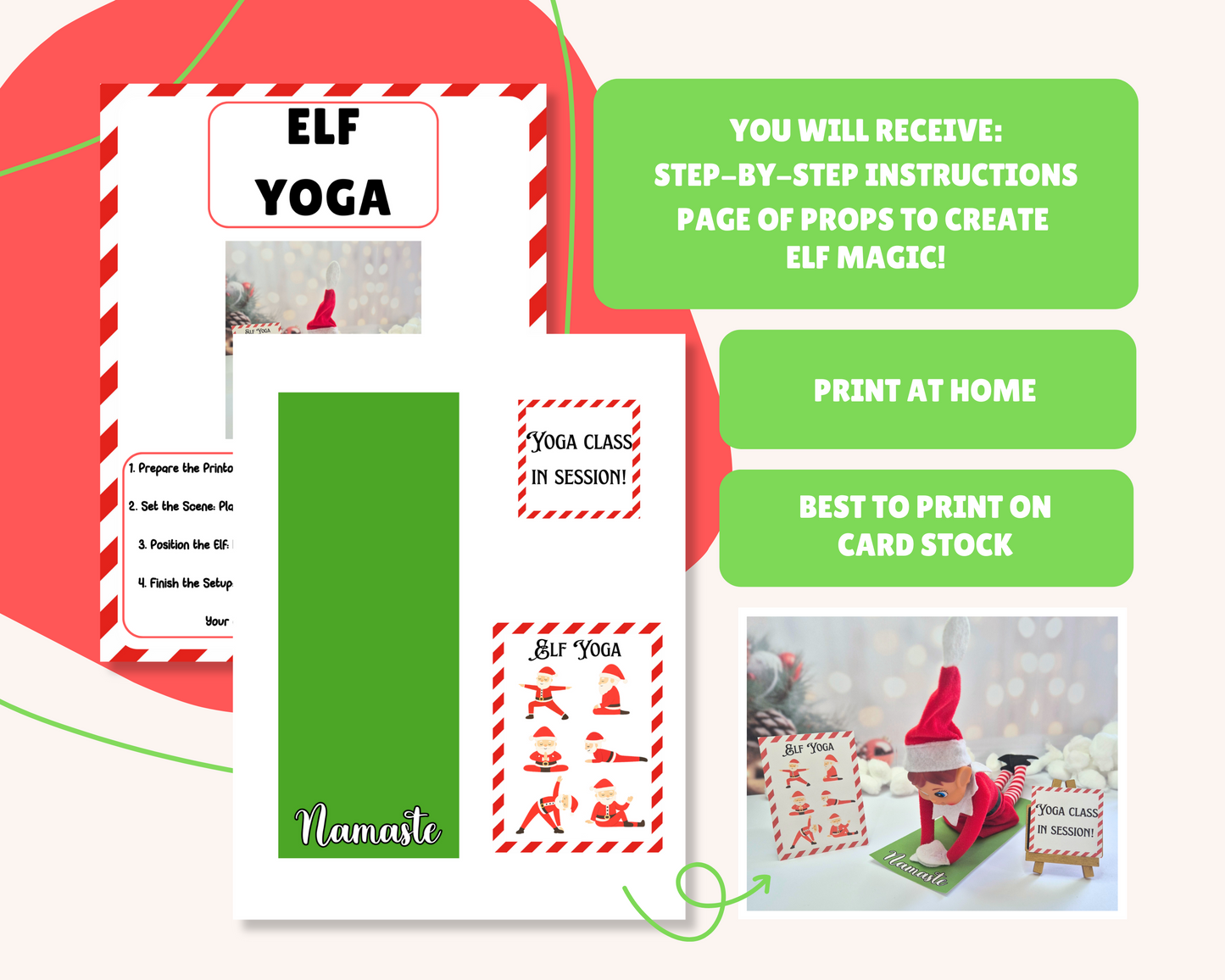 Elf Yoga Prop Set