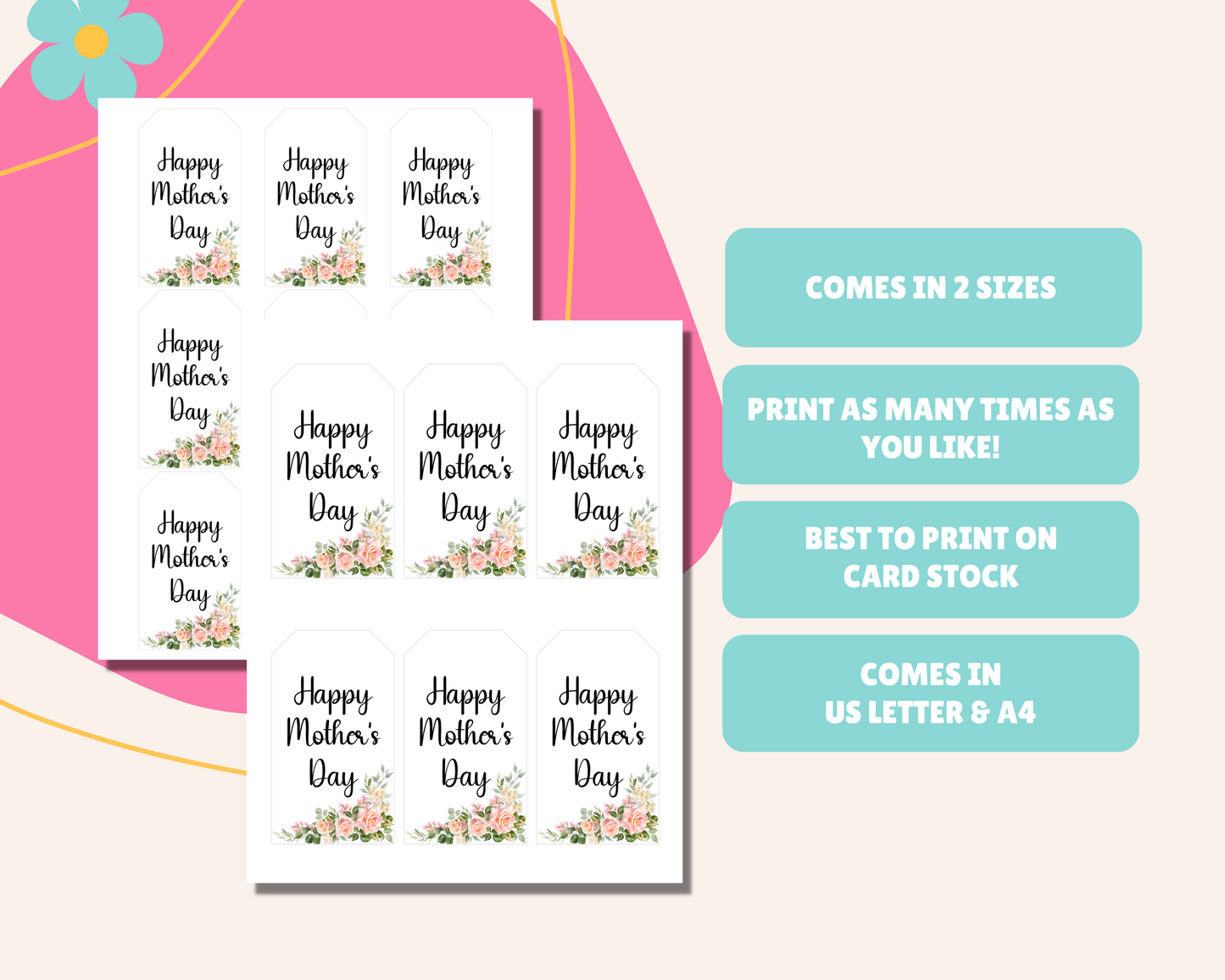 Mother's Day Gift Tag