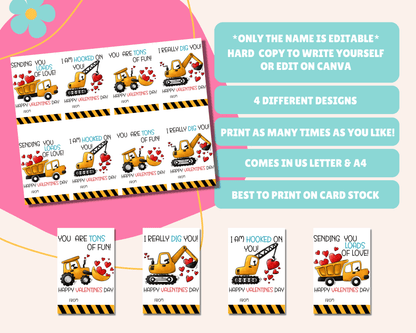 Editable name option available. Write the name yourself or edit on Canva. Comes in 2 sizes. Best printed on card stock. Available in US Letter & A4.