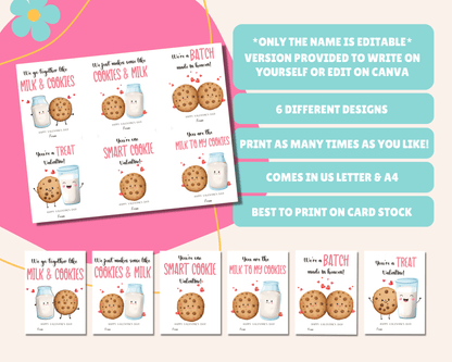 Only name is editable Comes in 2 sizes Best to print on card stock Comes in US Letter & A4 Version provided to write name yourself or edit on Canva