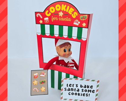 Elf Cookie Stand Set