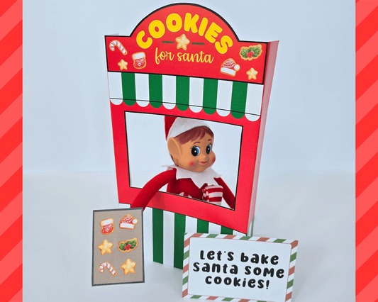 Elf Cookie Stand Set