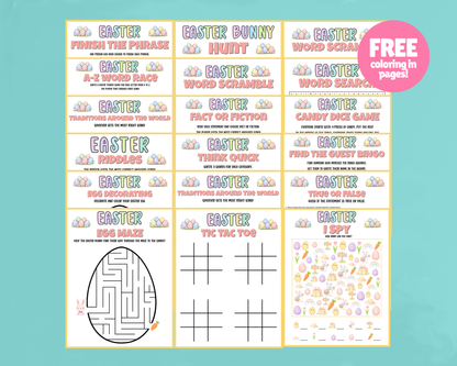 Easter Game & Activities Bundle
