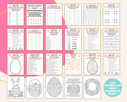 Easter Game & Activities Bundle
