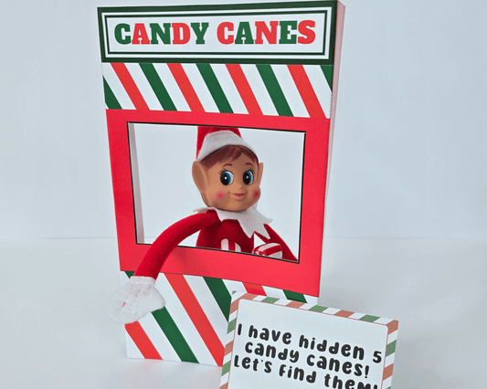 Elf Candy Candy Stand Set