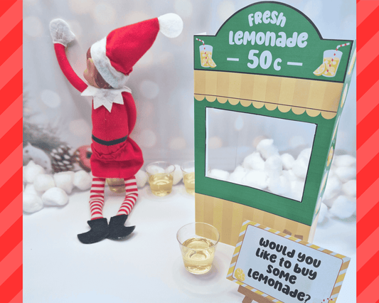 Elf Lemonade Stand Set