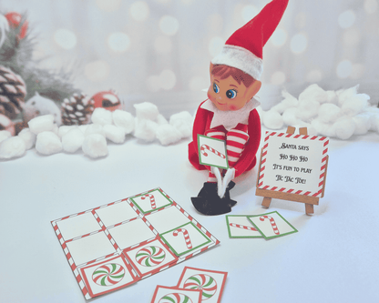 Elf Tic Tac Toe Set