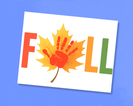 Fall Leaf Handprint Craft