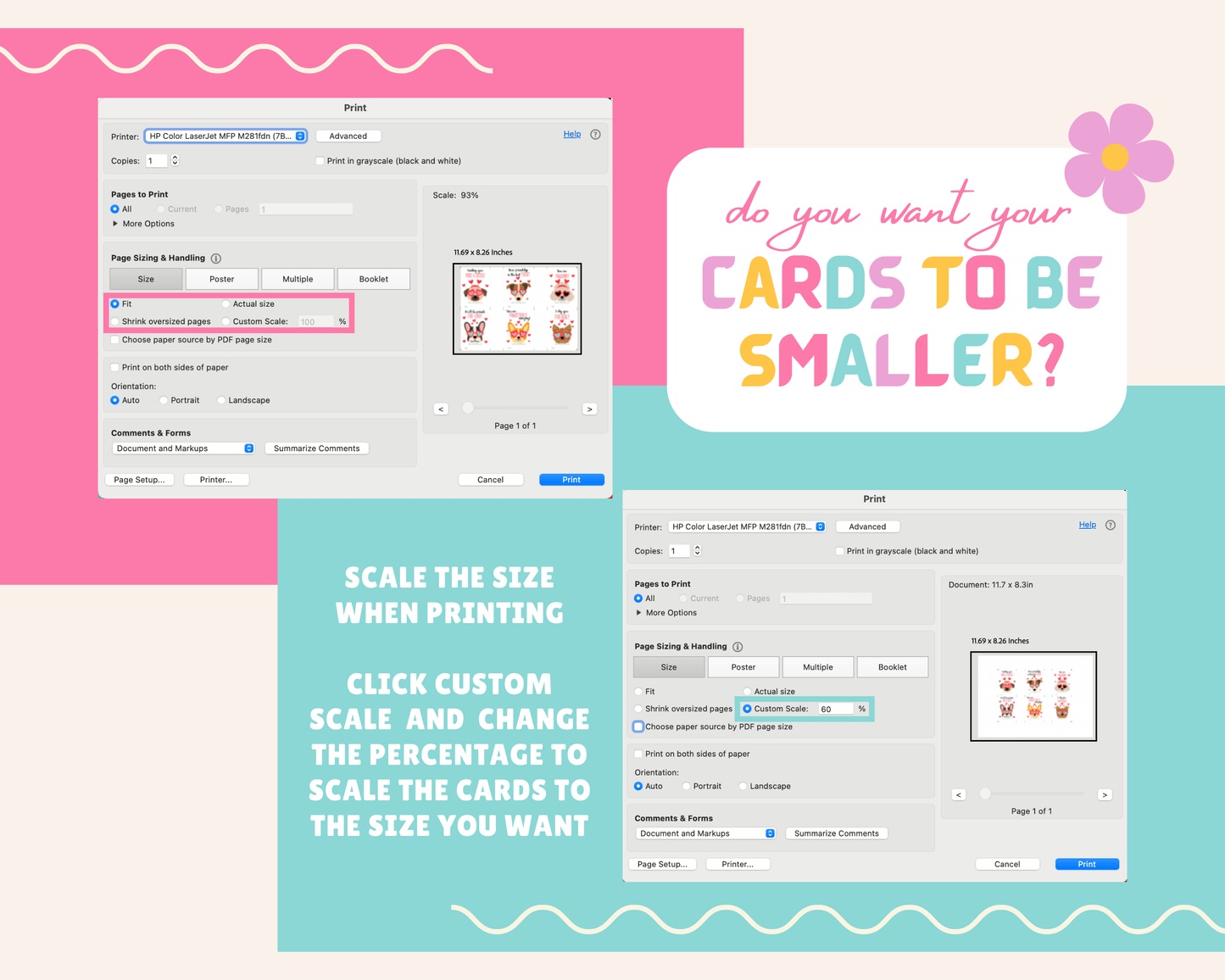 Editable Llama Valentine Cards for Kids Classroom Valentine