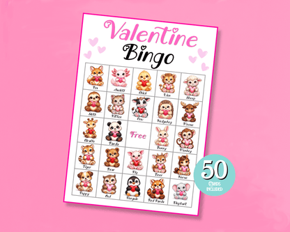 Valentine Bingo Game