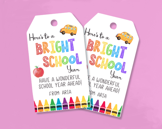 EDITABLE Teacher Appreciation Gift Tag
