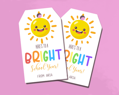 EDITABLE Teacher Appreciation Gift Tag