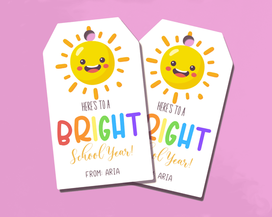 EDITABLE Teacher Appreciation Gift Tag