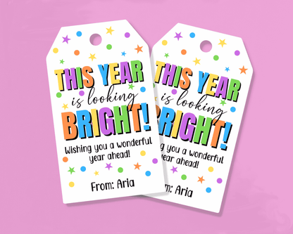 EDITABLE Teacher Appreciation Gift Tag