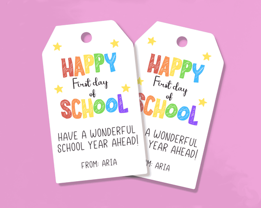 EDITABLE Teacher Appreciation Gift Tag
