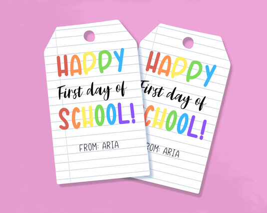 EDITABLE Teacher Appreciation Gift Tag