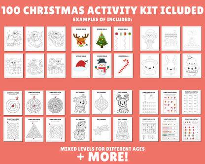 40 Scenes Easy Printable Elf Kit