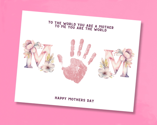 Mother's Day Handprint Craft
