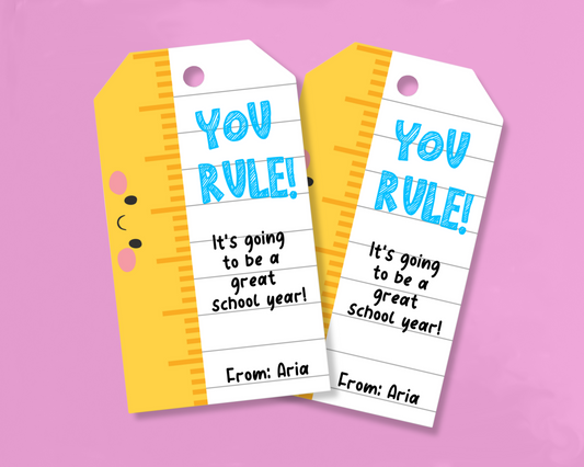EDITABLE Teacher Appreciation Gift Tag